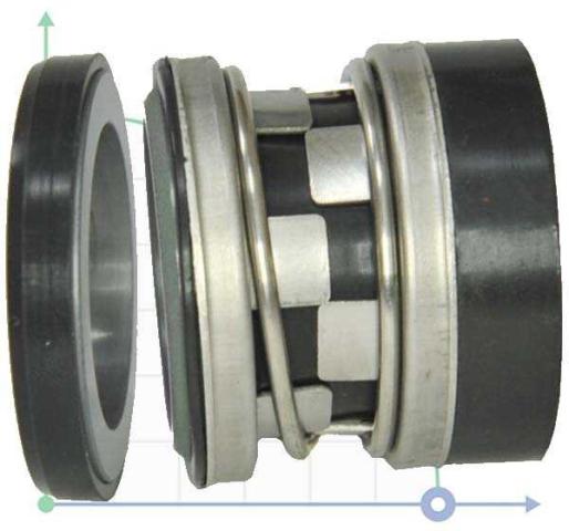 Торцевое уплотнение к насосу R-2100К 48, CAR/CER, VITON, 304